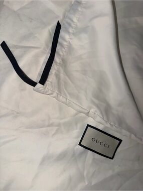 Gucci Large White dust bag